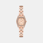 Chelsea Women Quartz Rose Gold Dial Analog Stainless Steel Watch MK7619