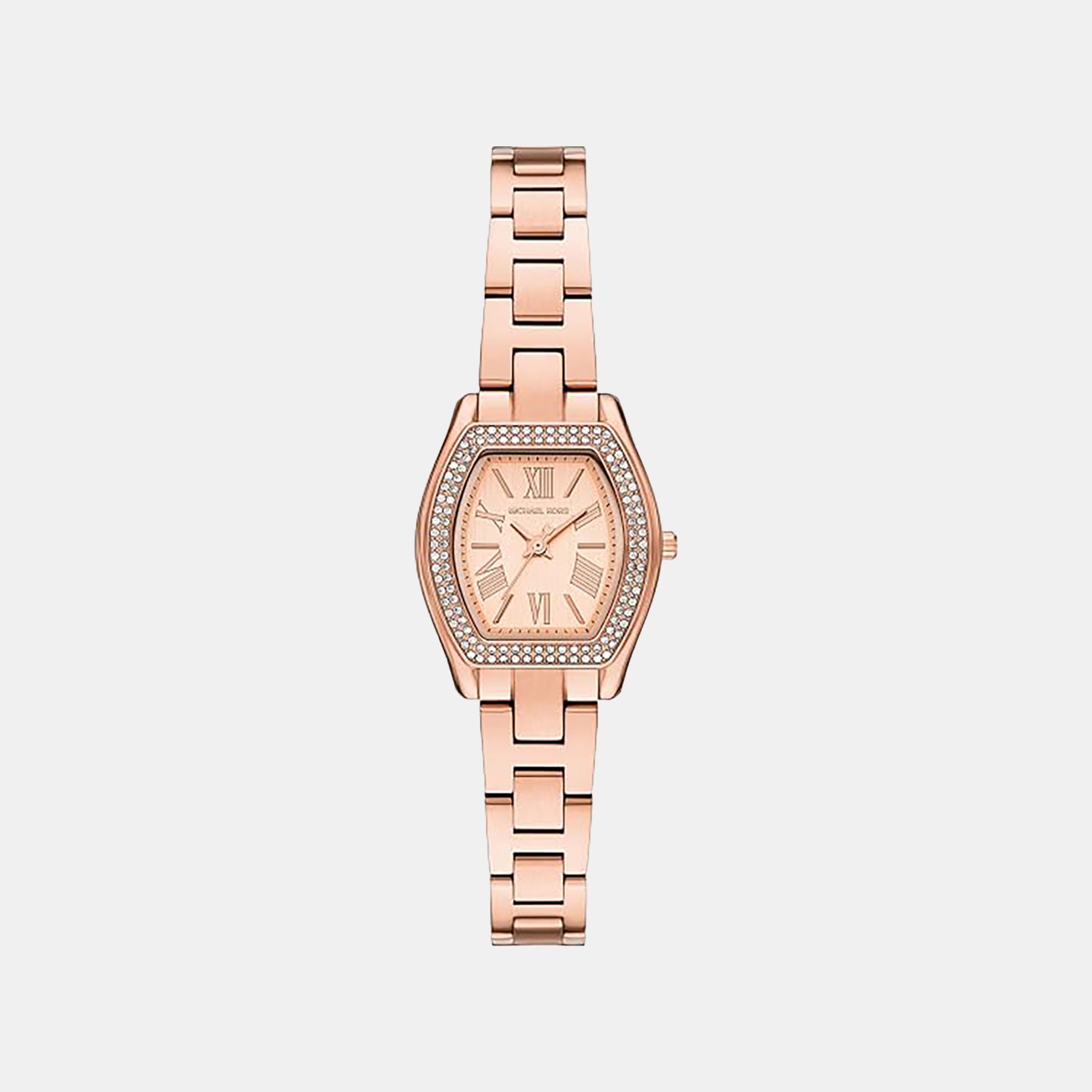Chelsea Women Quartz Rose Gold Dial Analog Stainless Steel Watch MK7619