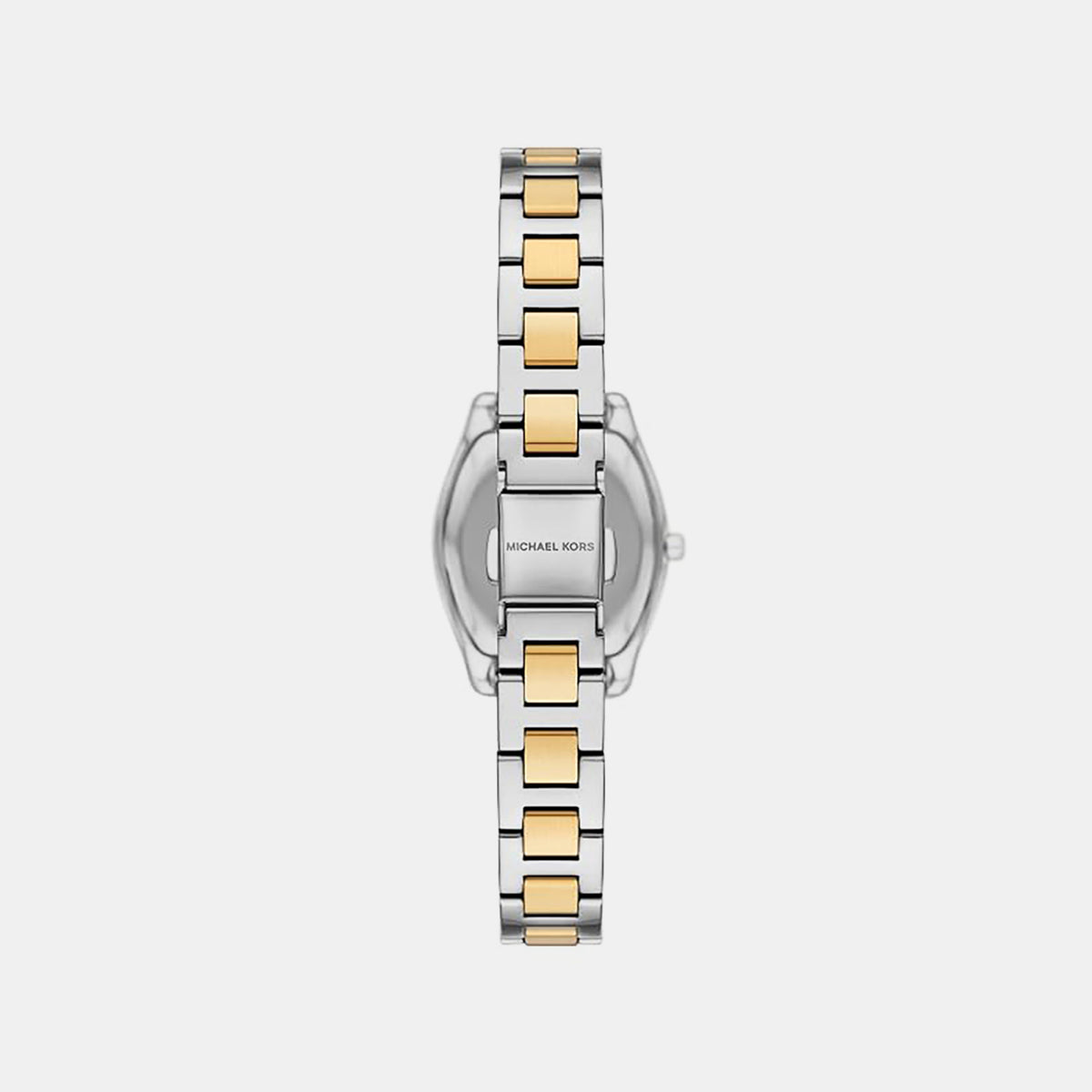 Petite Chelsea Pave Women Quartz Silver Dial Analog Stainless Steel Watch MK7620