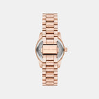 Lexington Women Quartz Rose Gold Dial Analog Stainless Steel Watch MK7623