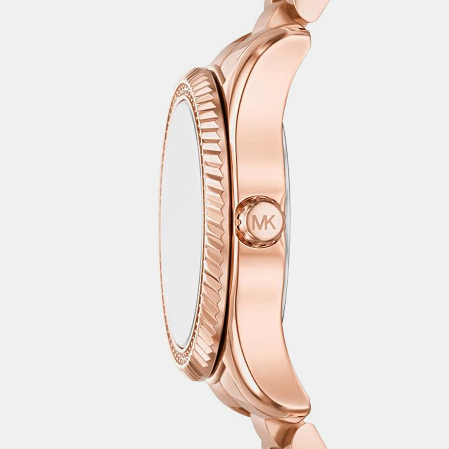 Lexington Women Quartz Rose Gold Dial Analog Stainless Steel Watch MK7623