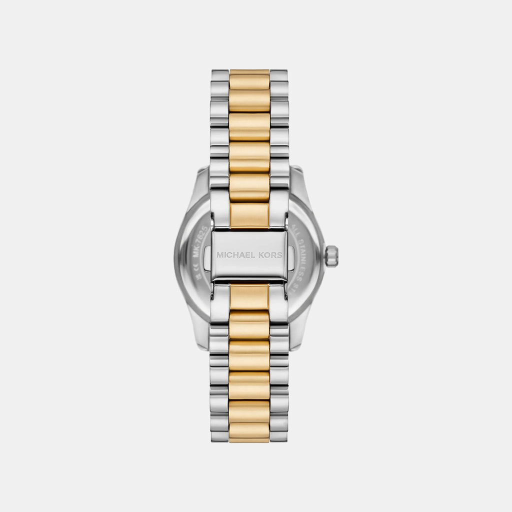 Lexington Women Quartz Black Dial Analog Stainless Steel Watch MK7625
