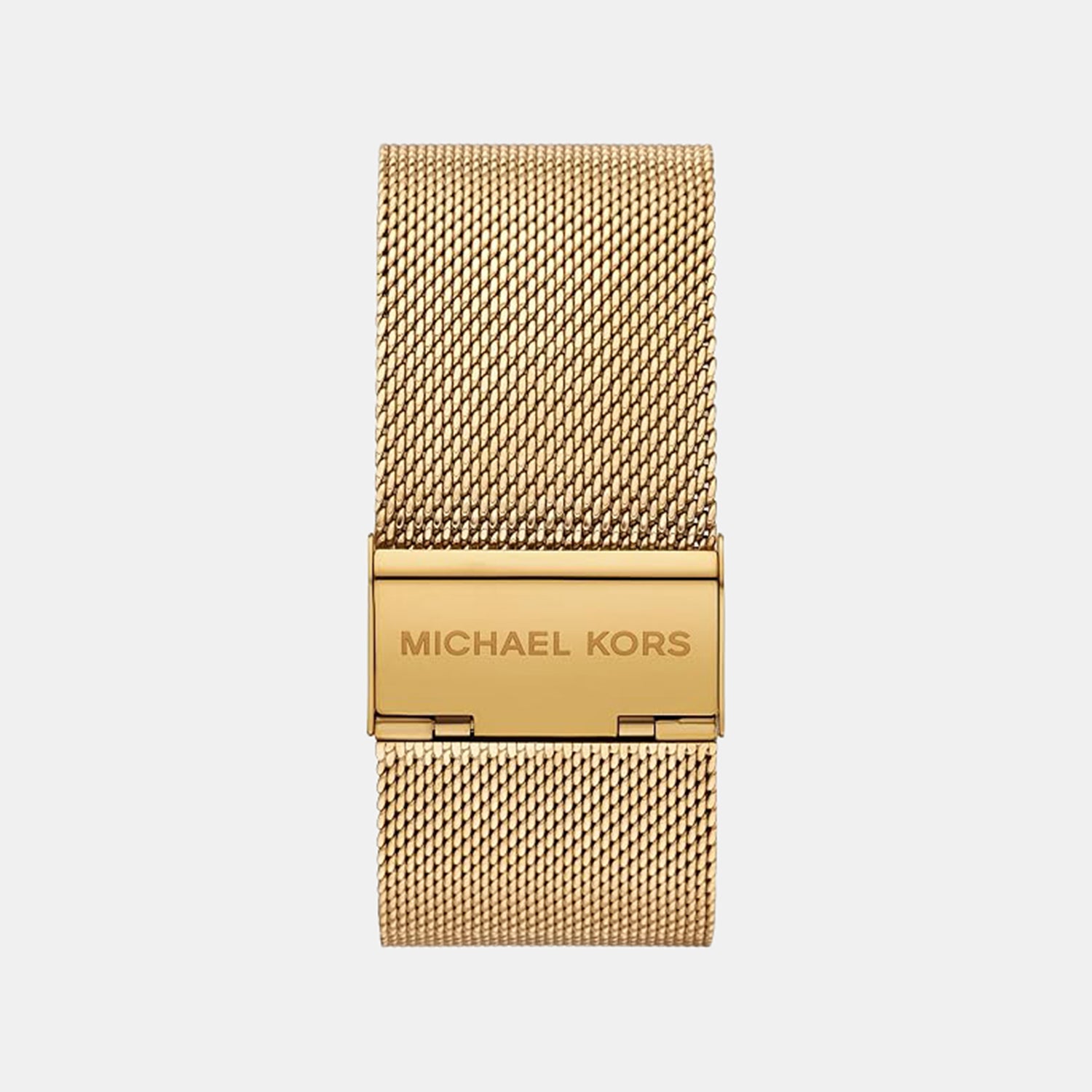 Georgie Women Quartz Gold Dial Analog Mesh Watch MK7626