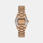Lexington Women Quartz Gold Dial Chronograph Stainless Steel Watch MK7631