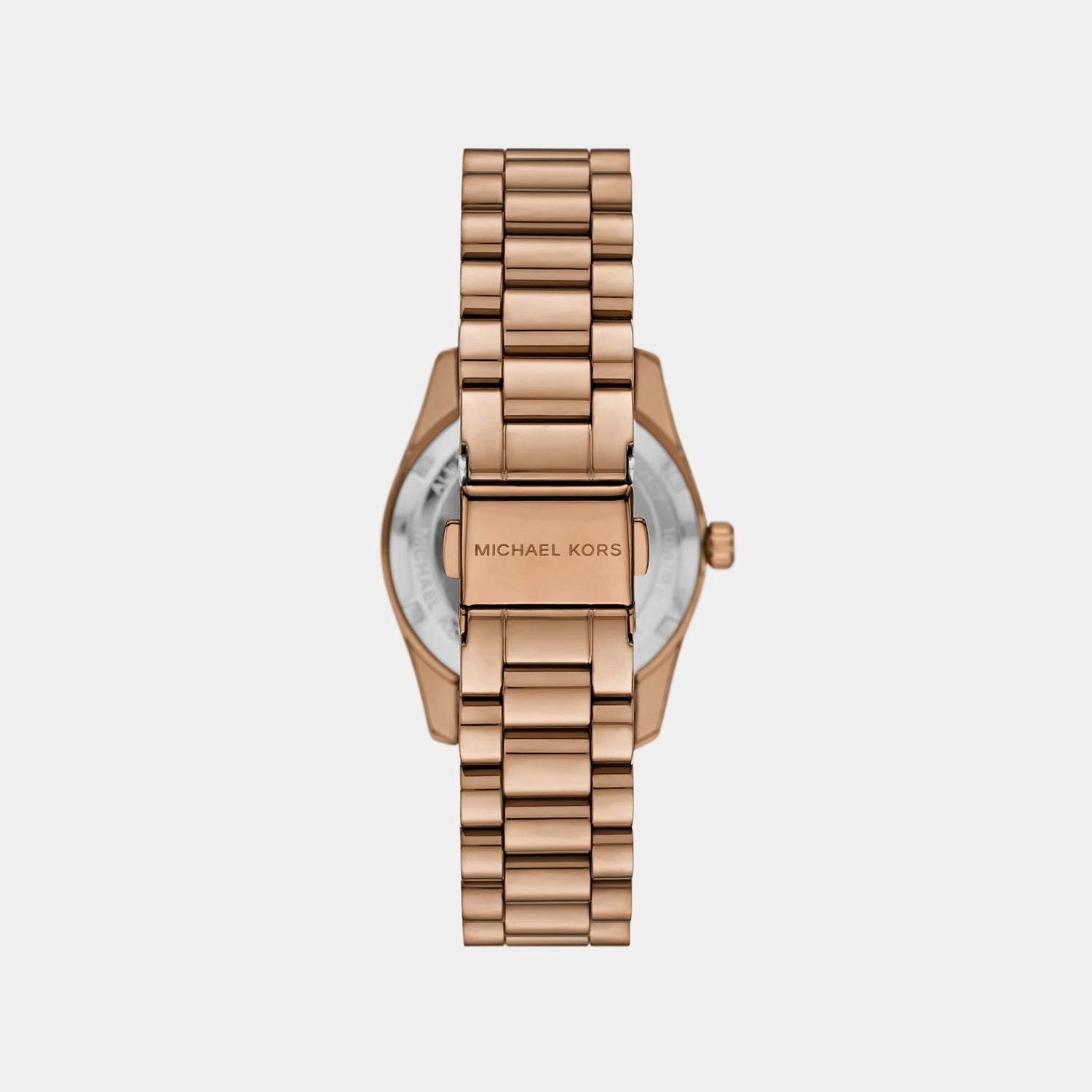 Lexington Women Quartz Gold Dial Chronograph Stainless Steel Watch MK7631