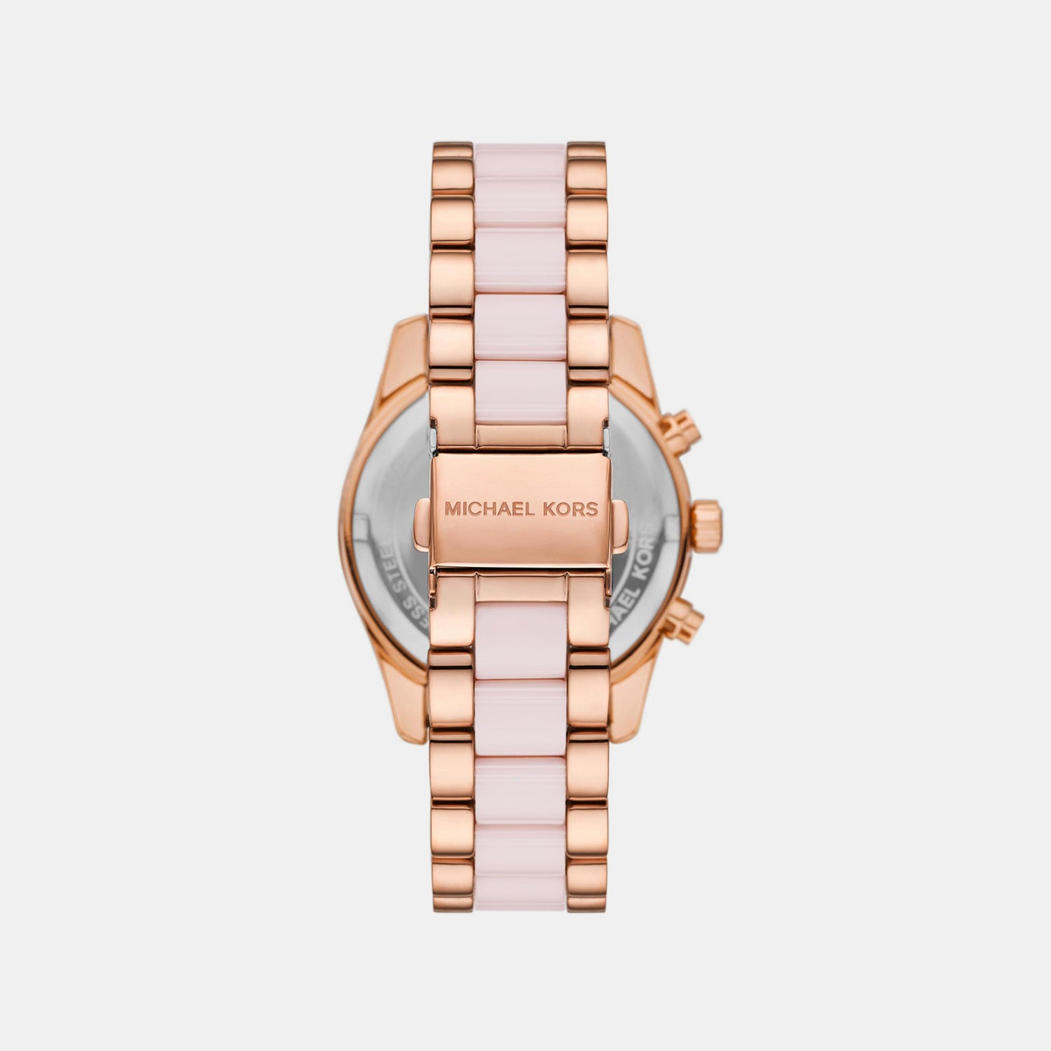 Lexington Women Quartz Pink Dial Chronograph Stainless Steel Watch MK7637