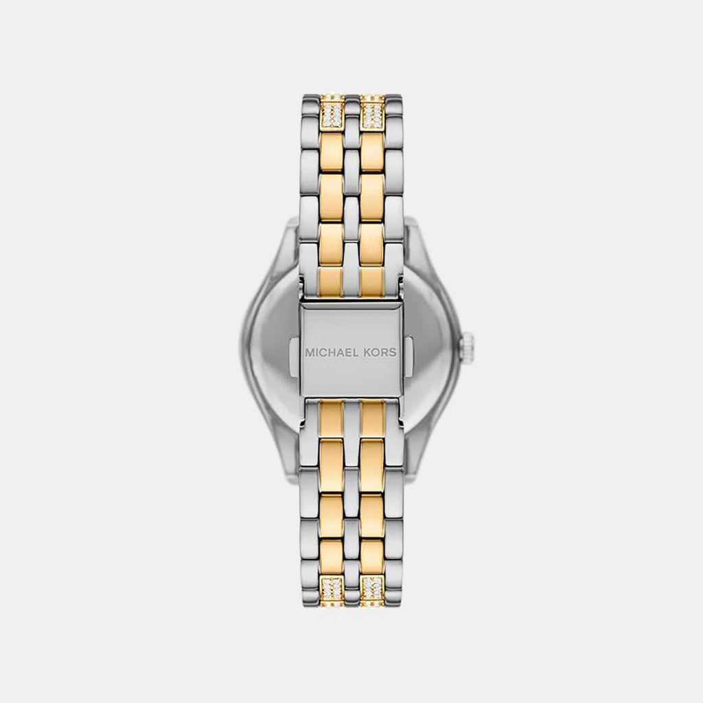 Harlowe Women Quartz Green Dial Analog Stainless Steel Watch MK7654