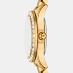 Lexington Women Quartz Gold Dial Analog Stainless Steel Watch MK7659SET