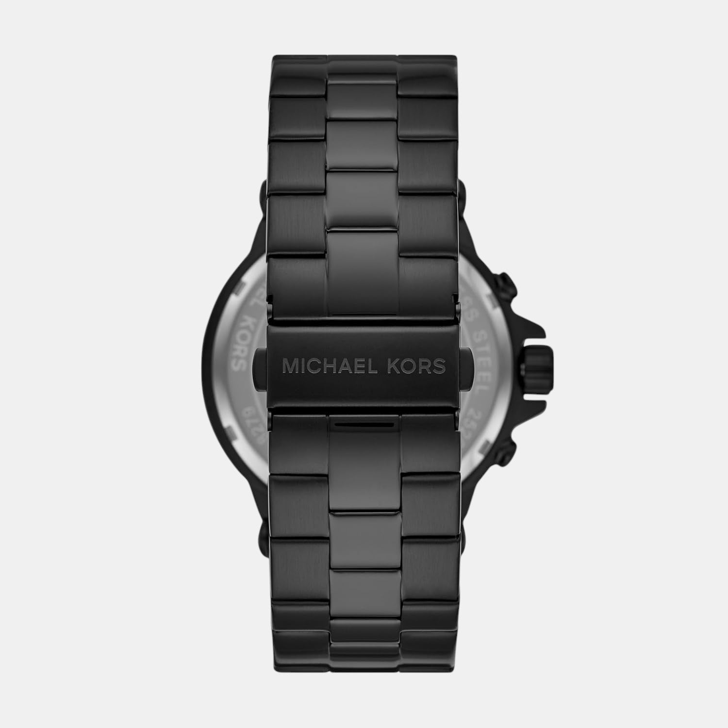 Dylan Men Quartz Black Dial Chronograph Stainless Steel Watch MK8279