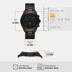 Michael Kors 44 mm Black Quartz watch