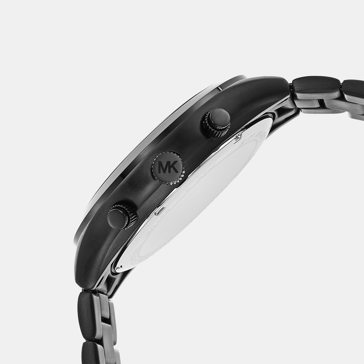 Michael Kors Men Round Black watch