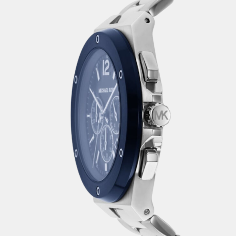 Michael Kors Men Round Blue watch