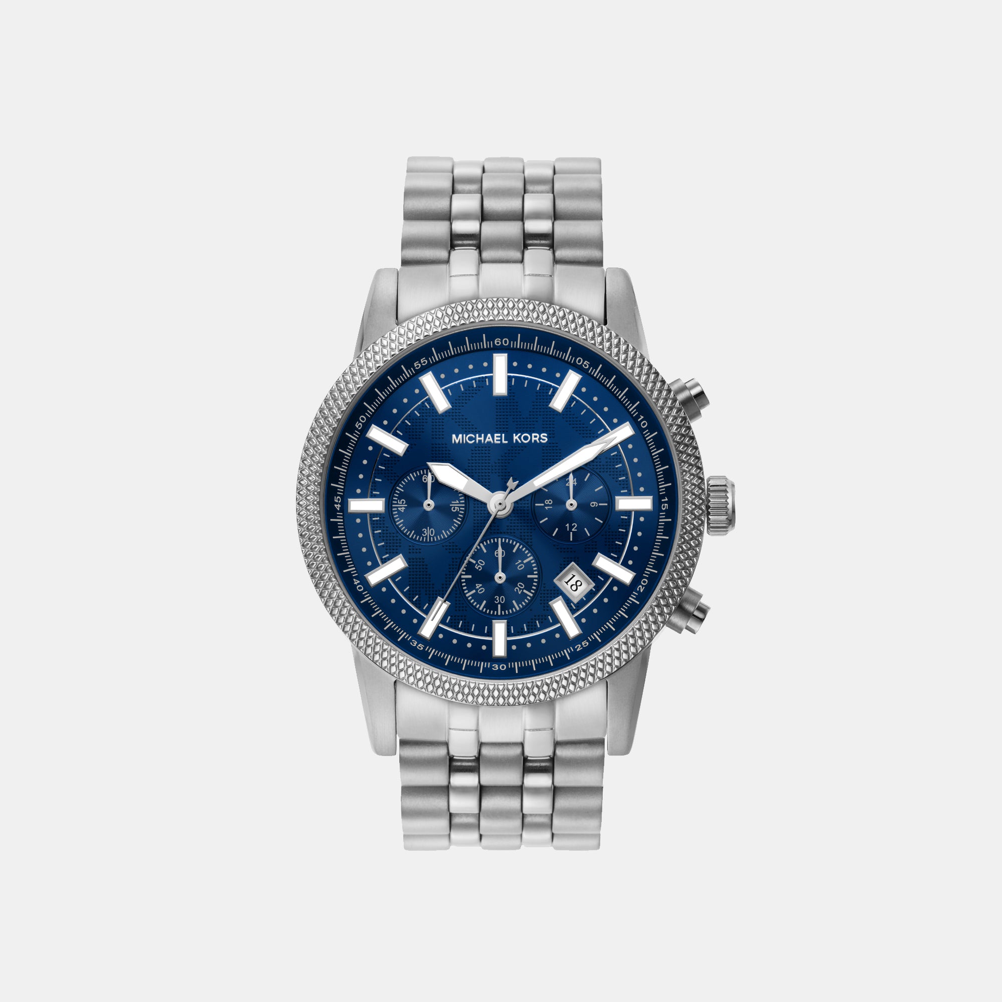 Michael Kors Men Round Blue watch