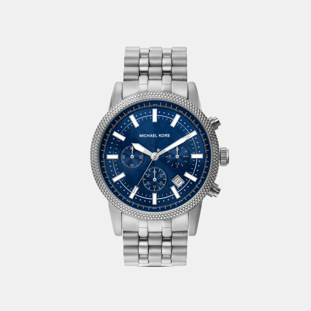 Michael Kors Round Blue Chronograph watch