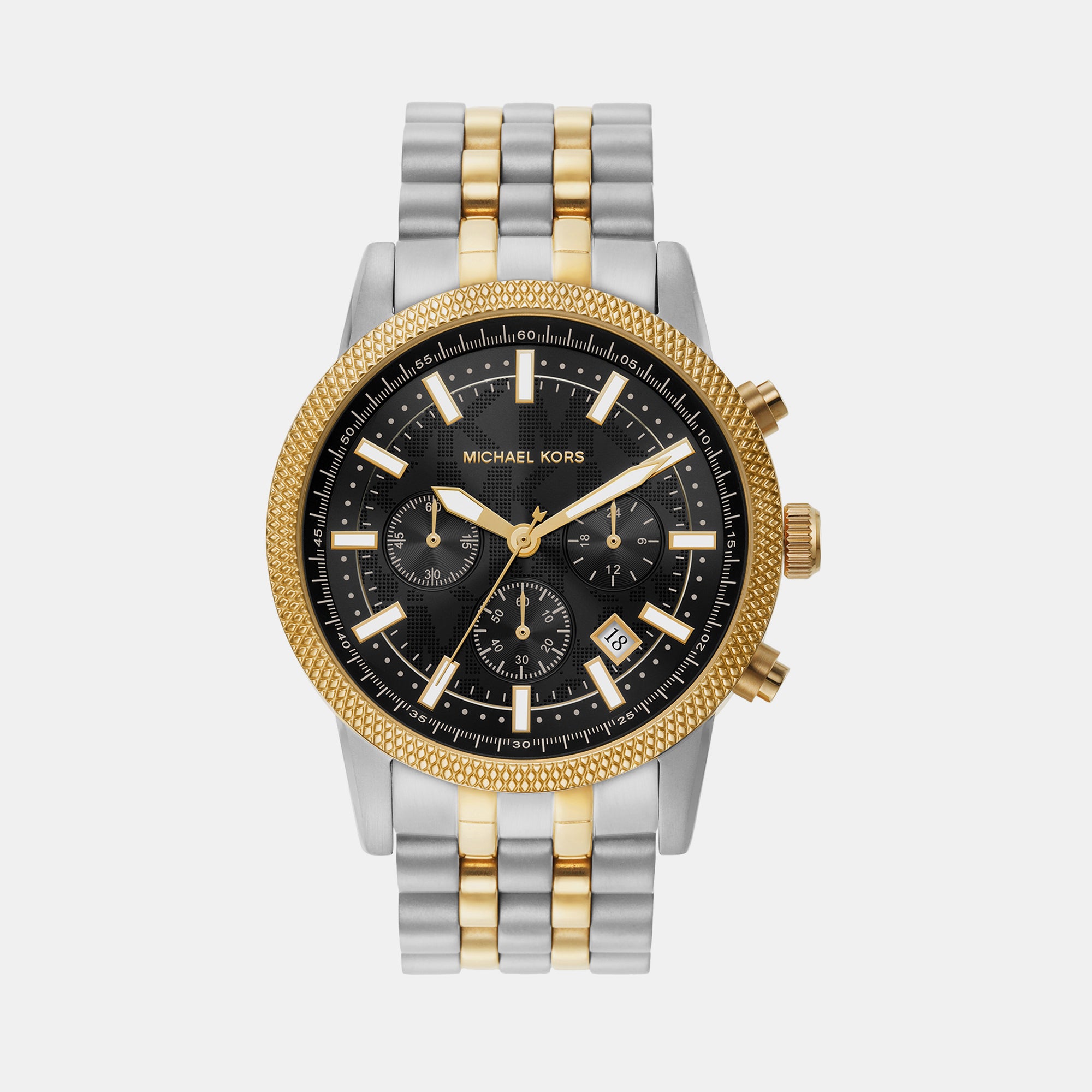 Michael Kors Round Black Chronograph watch