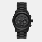 Michael Kors Round Black Chronograph watch