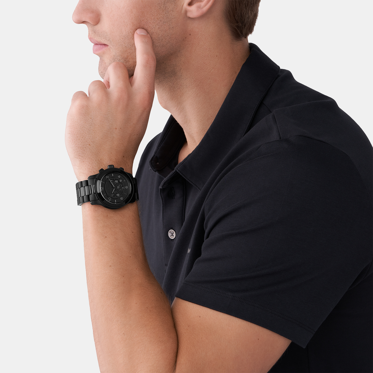 Michael Kors 45 mm Black Quartz watch