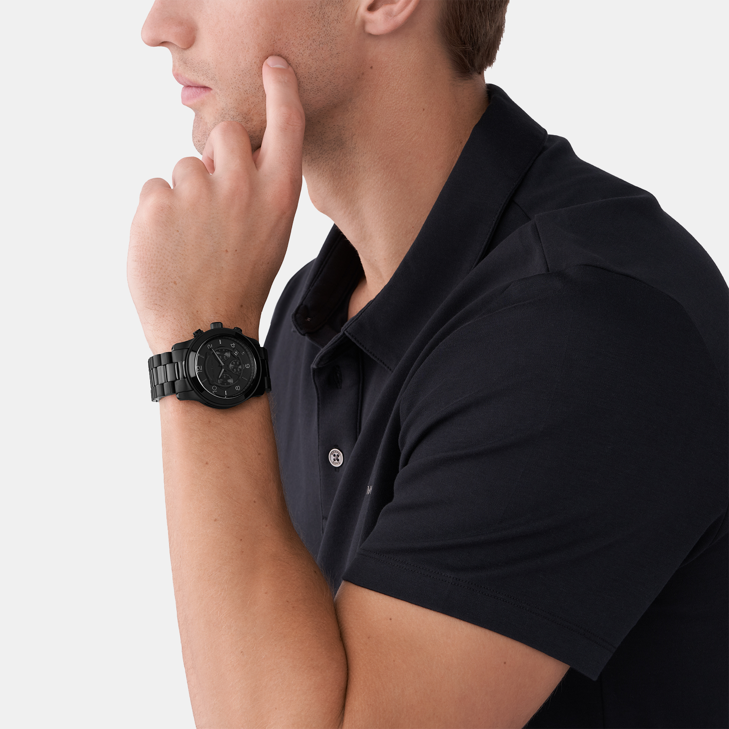 Michael Kors 45 mm Black Quartz watch