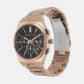 Men's Beige Gold Chronograph Stainless Steel Watch MK9119