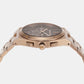 Men's Beige Gold Chronograph Stainless Steel Watch MK9119