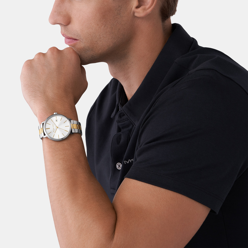 Michael Kors 42 mm Two Tone Quartz watch