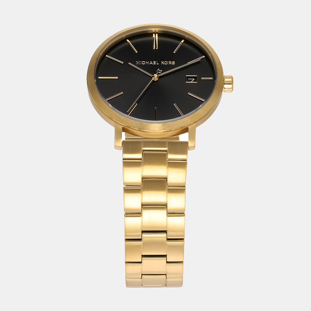 Michael Kors Men Round Black watch