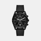 Accelerator Men Quartz Black Dial Chronograph Nylon Watch MK9143