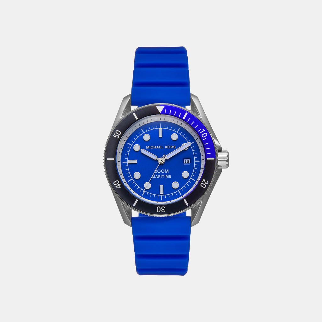 Michael Kors Round Blue Analog watch