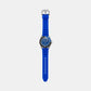 Maritime Men Quartz Blue Dial Analog Silicone Watch MK9156