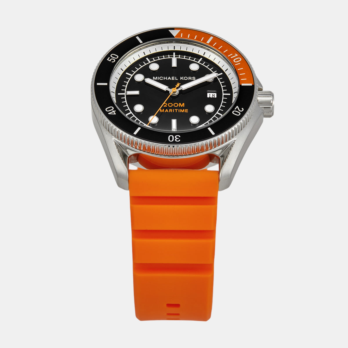 Michael Kors Men Round Black watch