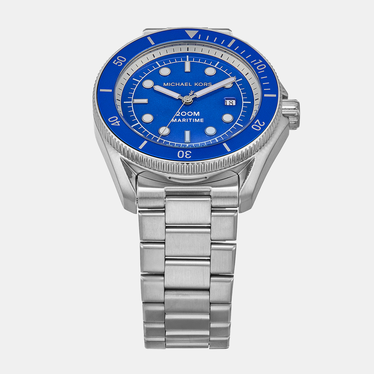 Michael Kors Men Round Blue watch