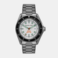 Men Quartz White Dial Analog Stainless Steel Watch MK9163