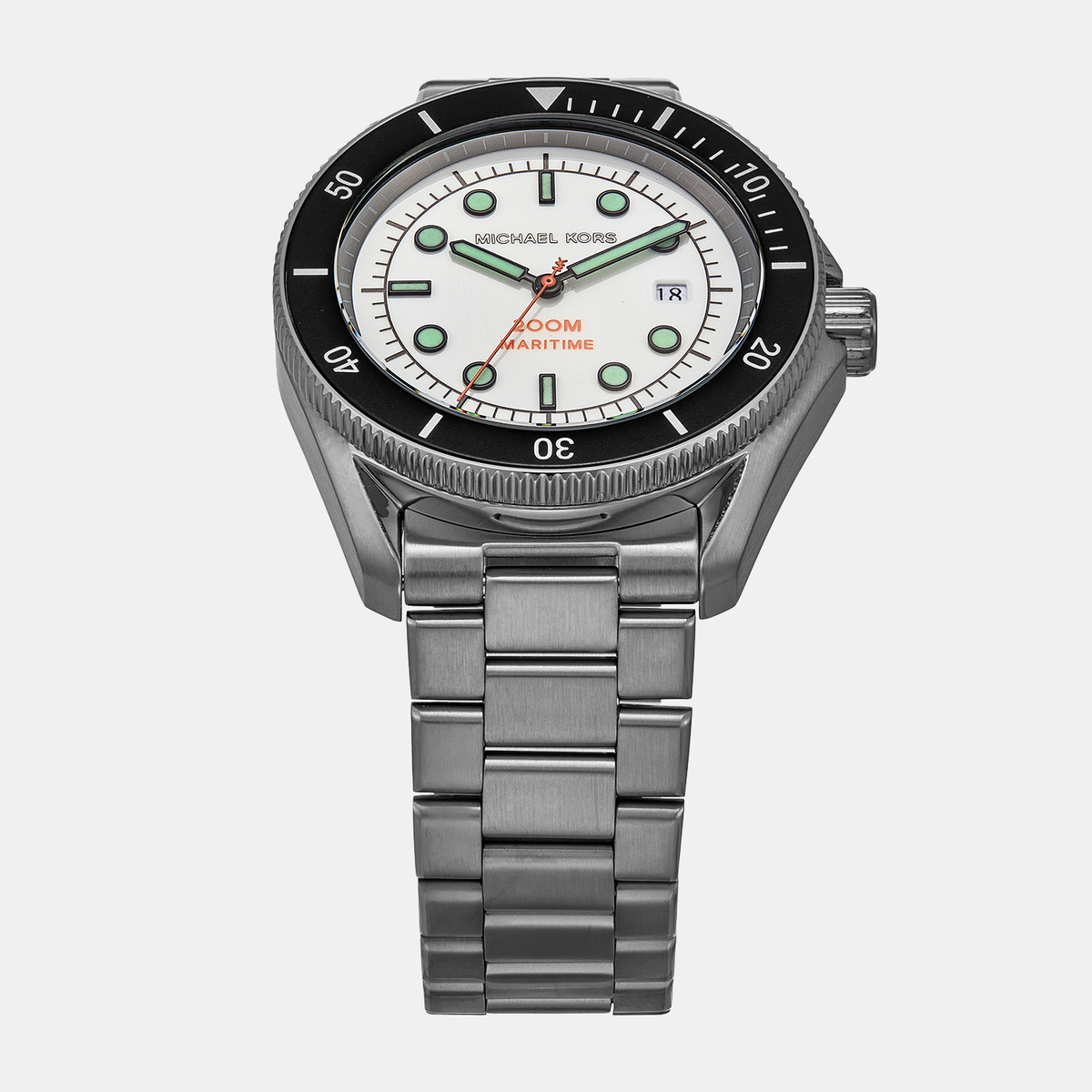 Michael Kors Men Round White watch