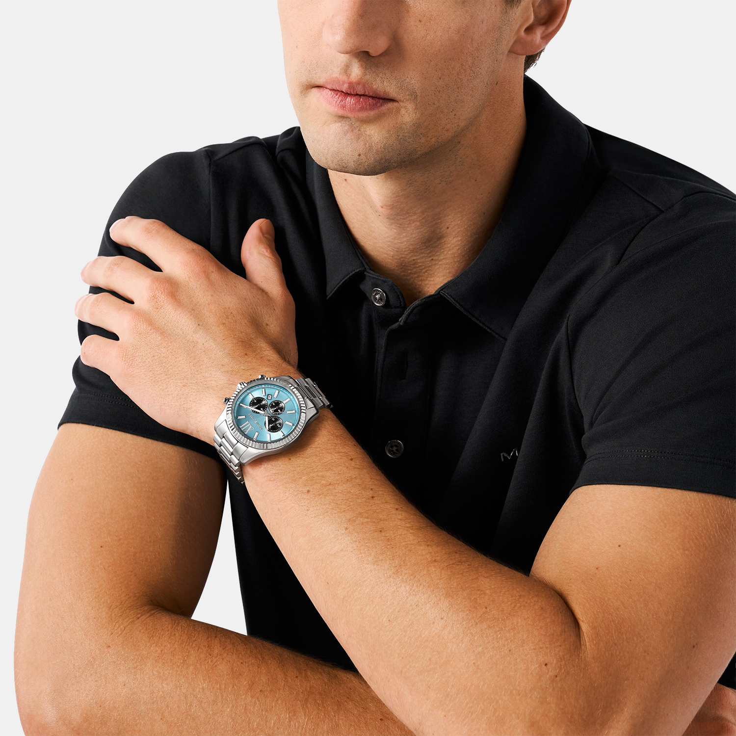 Michael Kors 44 mm Silver Quartz watch