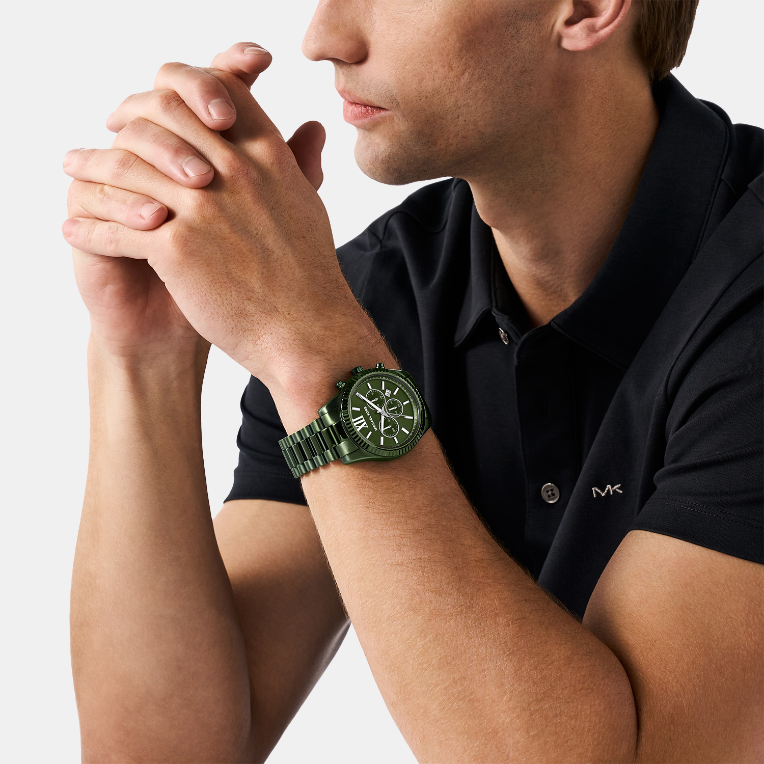 Michael Kors 44 mm Green Quartz watch