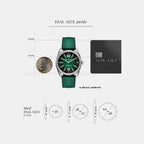 Accelerator 2.0 Men Quartz Green Dial Analog Silicone Watch MK9173