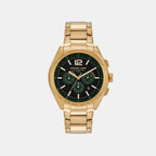 Michael Kors Round Black Chronograph watch