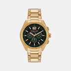 Accelerator 2.0 Men Quartz Black Dial Chronograph Stainless Steel Watch MK9177