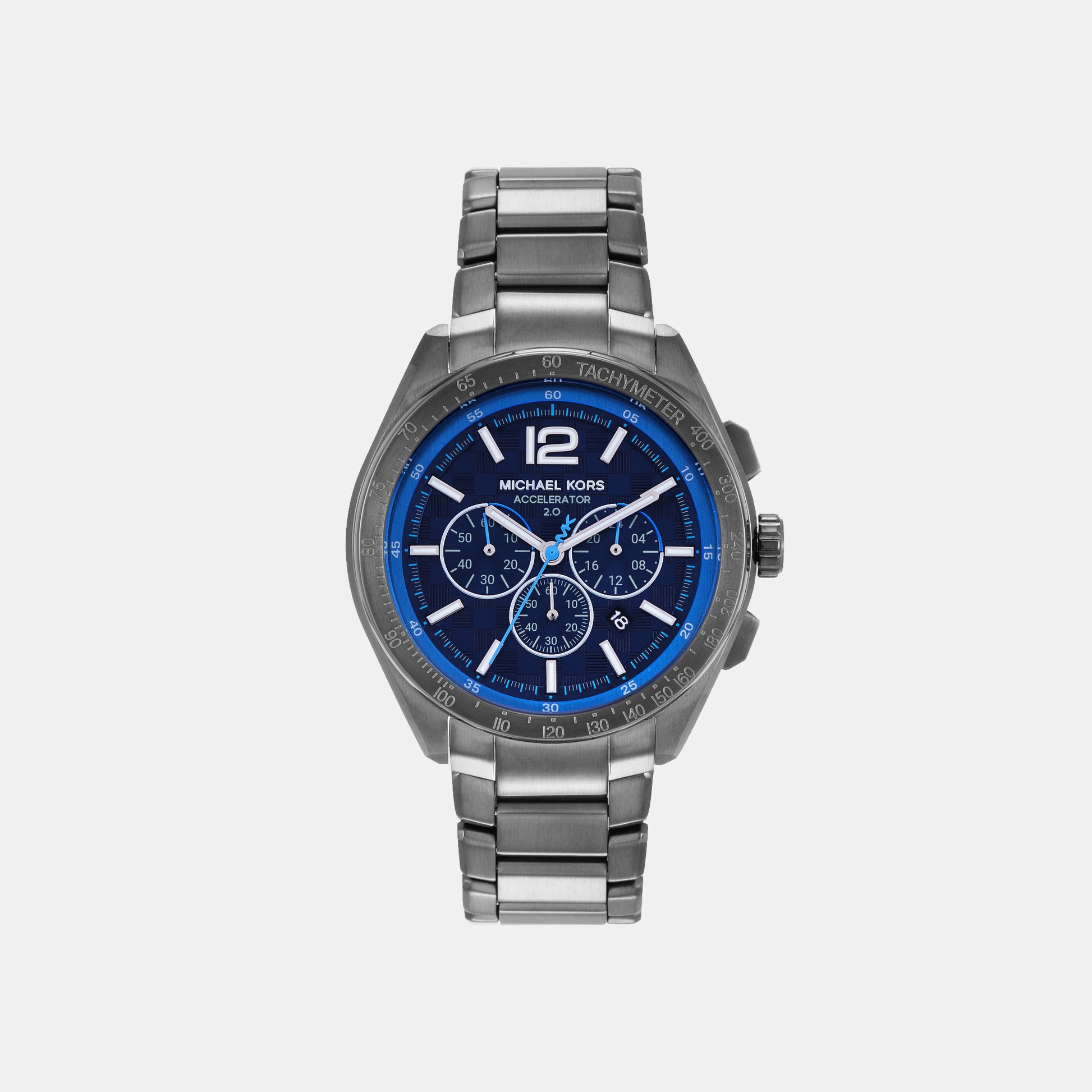 Michael Kors Accelerator Men Quartz Blue Dial Chronograph