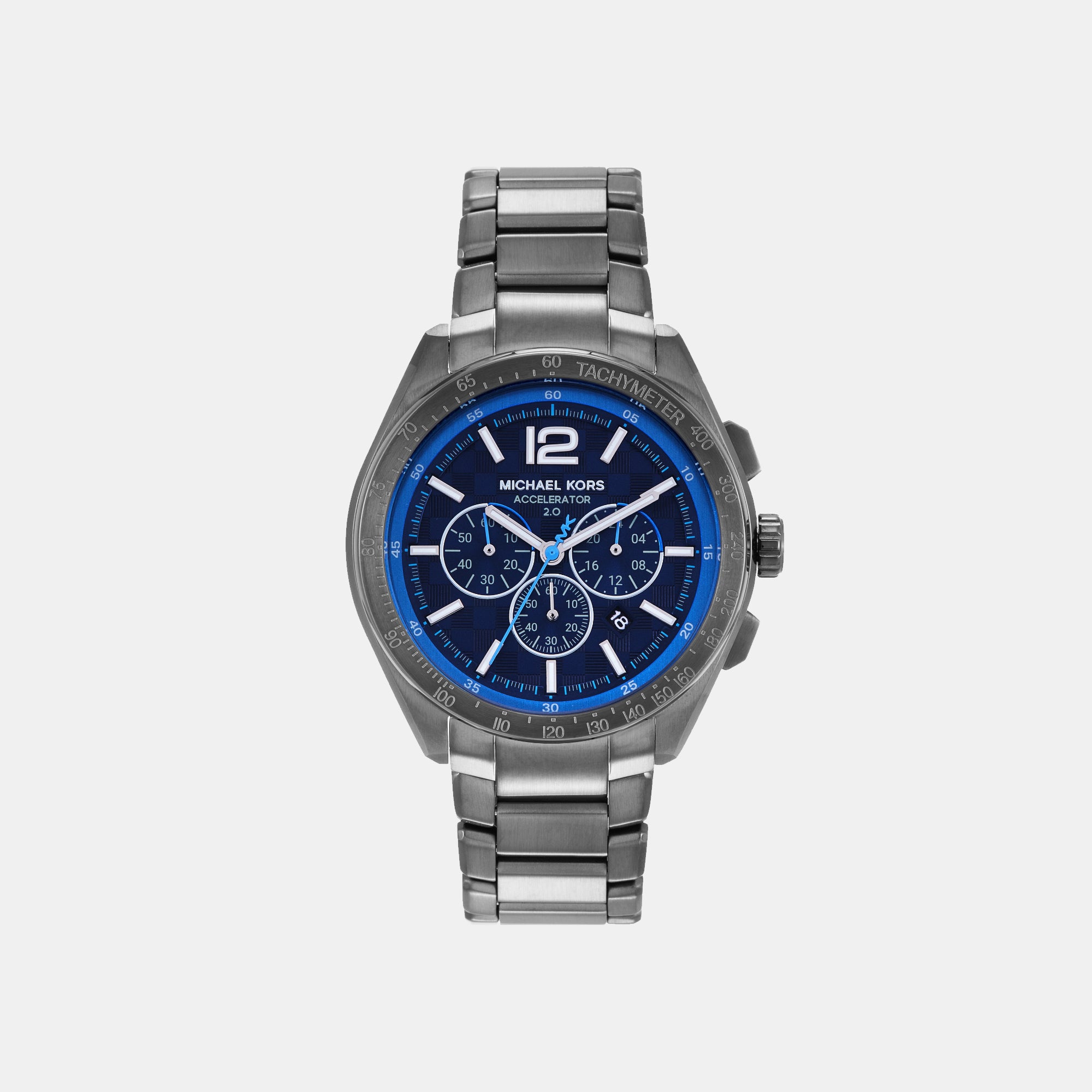 Michael Kors Round Blue Chronograph watch