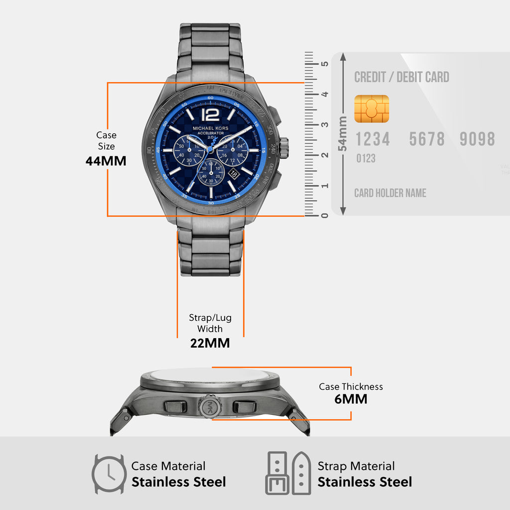 Michael Kors Round Quartz Chronograph Men watch