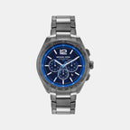 Accelerator 2.0 Men Quartz Blue Dial Chronograph Stainless Steel Watch MK9178