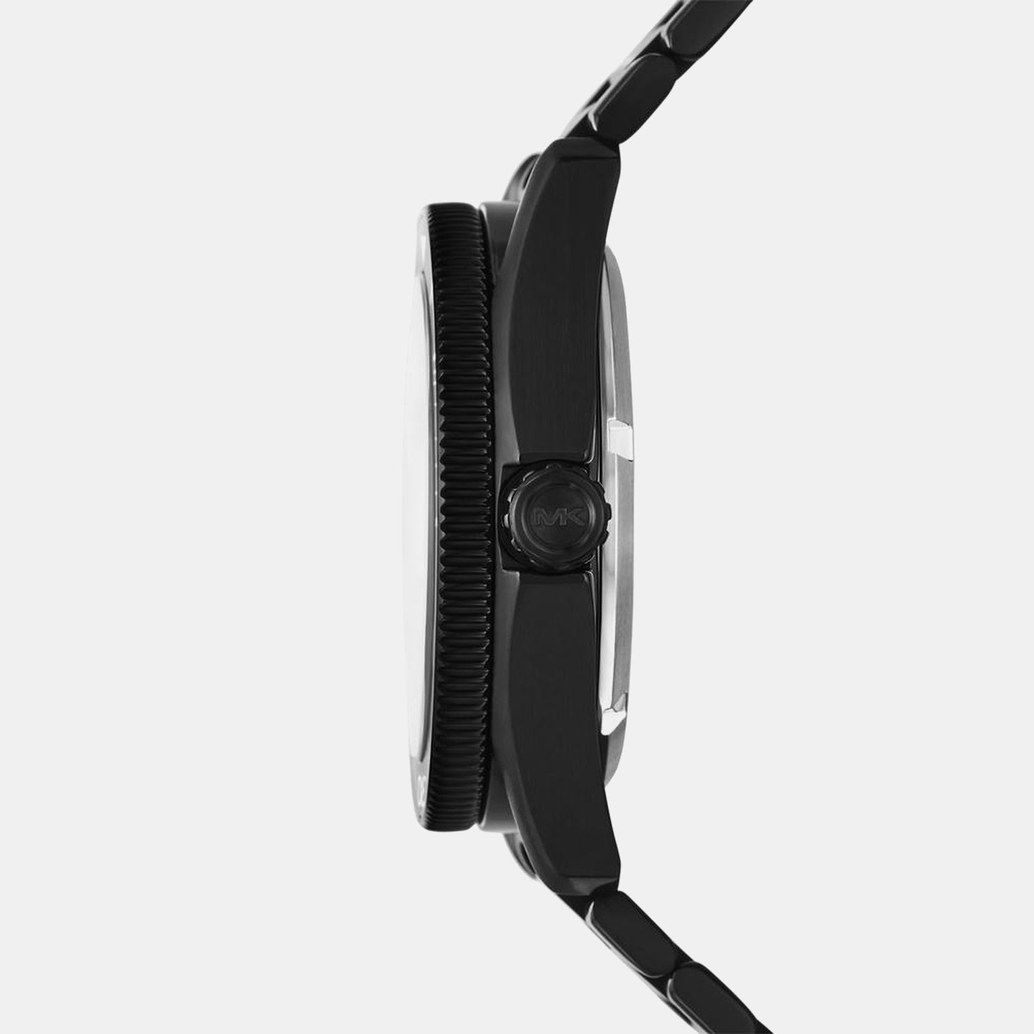 Maritime Men Quartz Black Dial Analog Stainless Steel Watch MK9181