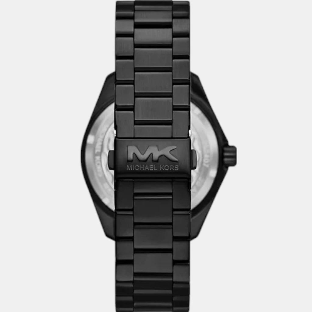 Maritime Men Quartz Black Dial Analog Stainless Steel Watch MK9181
