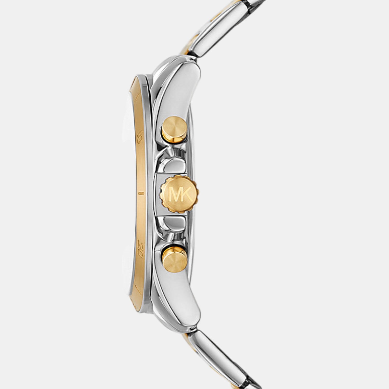 Alek Men Quartz Silver Dial Chronograph Stainless Steel Watch MK9183