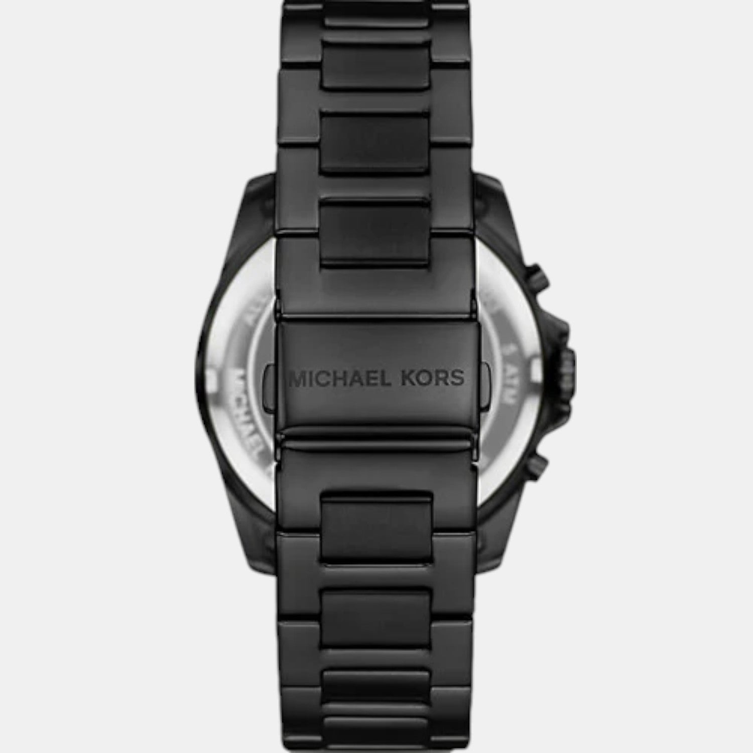 Alek Men Quartz Black Dial Chronograph Stainless Steel Watch MK9185