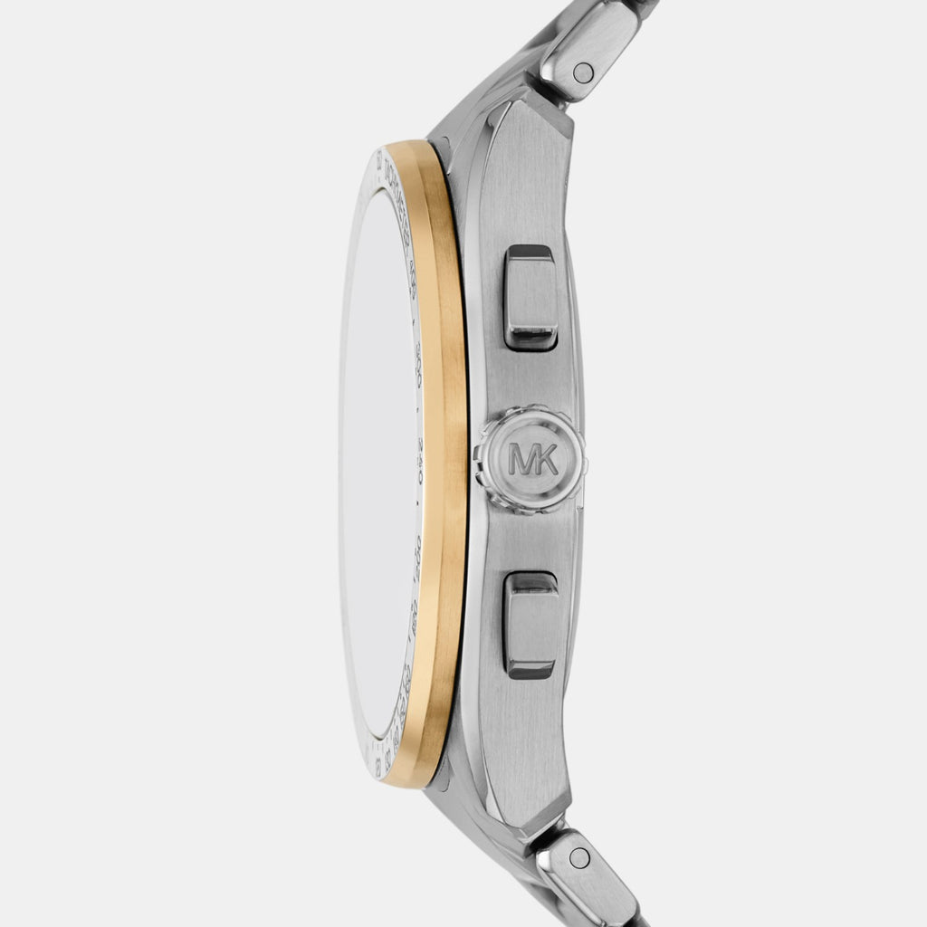 Accelerator 2.0 Men Quartz Silver Dial Chronograph Stainless Steel Watch MK9188