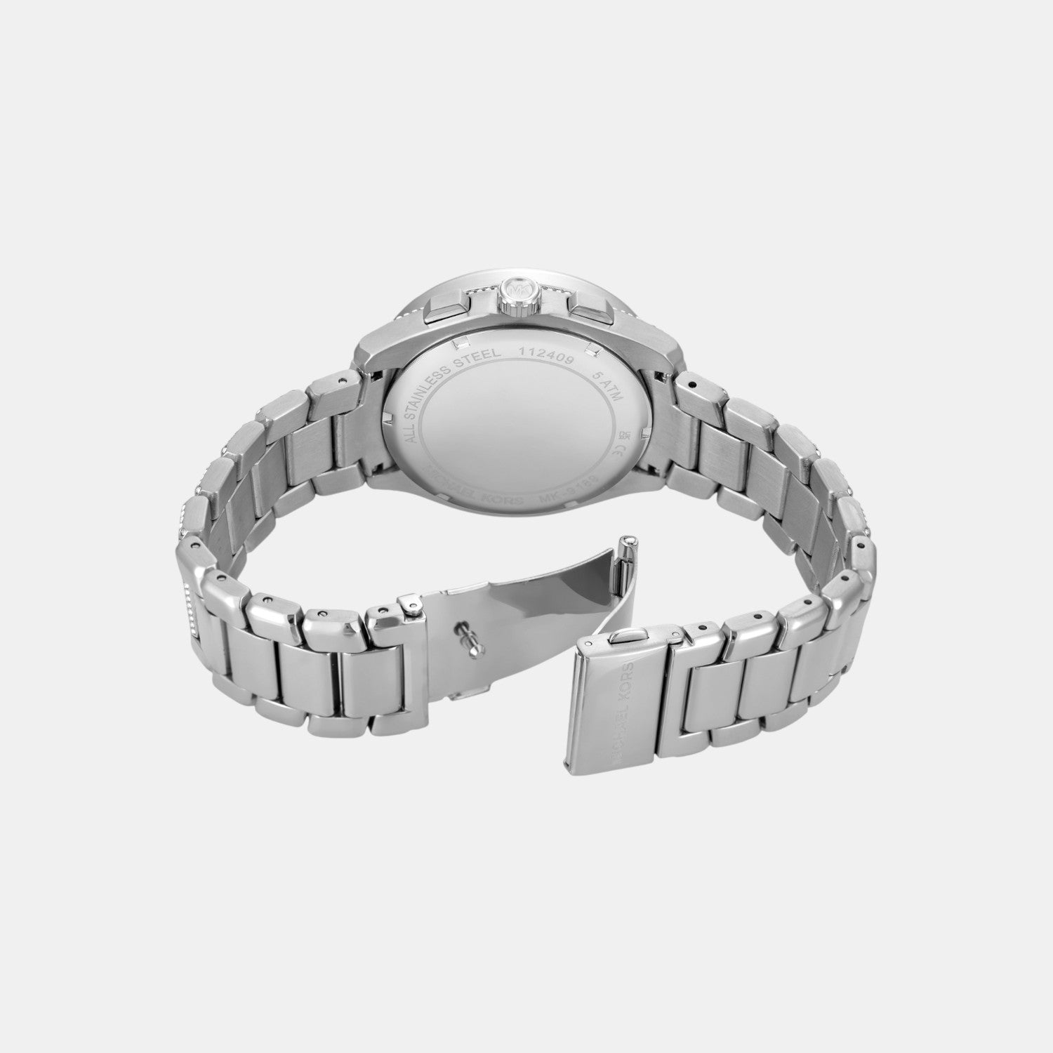 Accelerator 2.0 Men Quartz Black Dial Chronograph Stainless Steel Watch MK9189