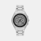 Accelerator 2.0 Men Quartz Black Dial Chronograph Stainless Steel Watch MK9189