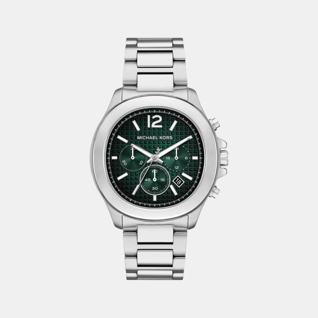 Sage Men Quartz Two Tone Dial Chronograph Stainless Steel Watch MK9191